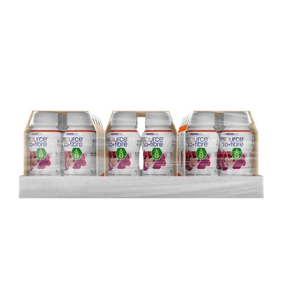 Resource® 2.0+Fibre (Ресурс 2.0+Файбер), жидкая смесь со вкусом лесных ягод, 200 мл