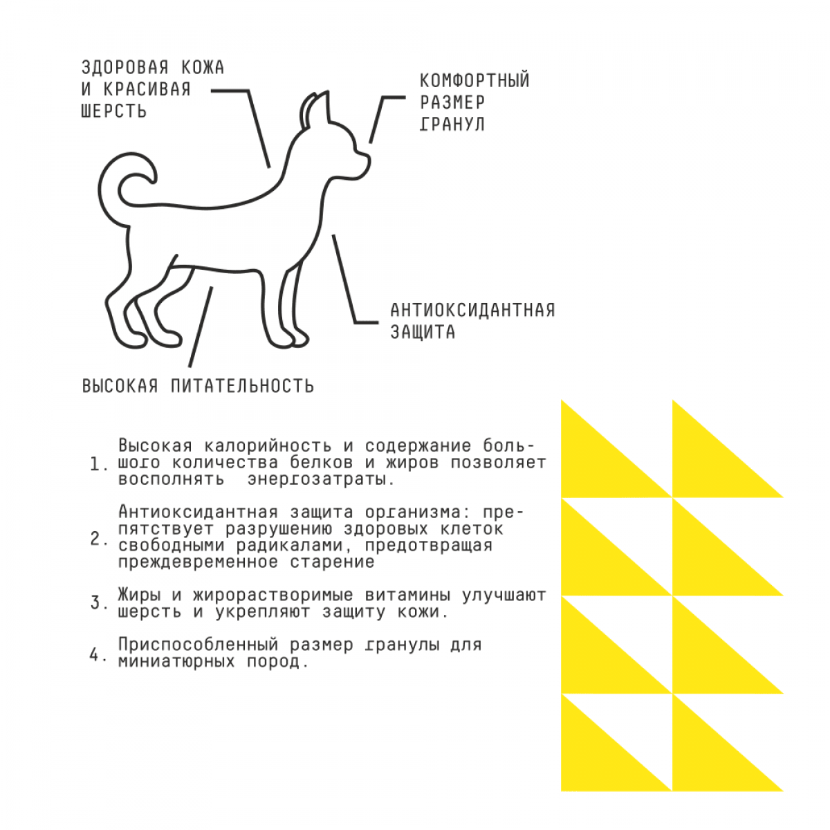 Сухой корм AJO BASIC LINE VERY SMALL ADULT для взрослых собак миниатюрных пород с индейкой, ягненком и гречкой, 1,5 кг