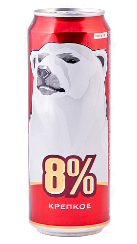 Белый медведь крепкое