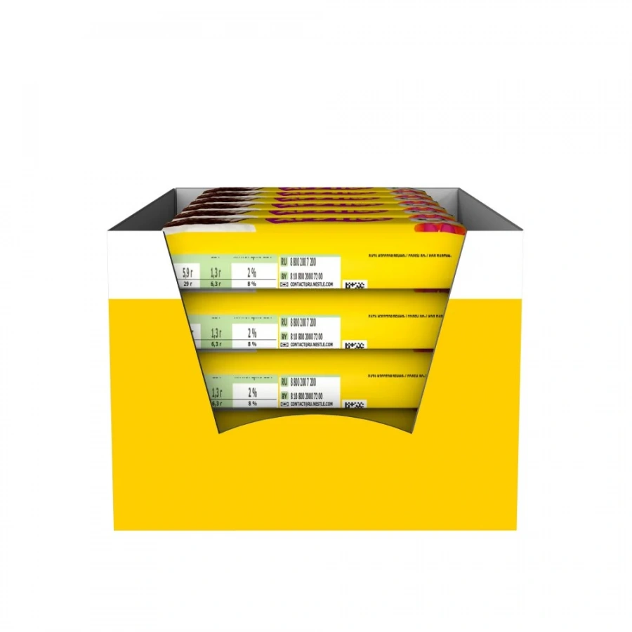 Хрутка. Криспи. Конфета с хрустящей вафлей. Шоколадный батончик с хрустящей вафлей 22г