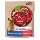 Сухой корм Purina ONE® для взрослых собак мелких и карликовых пород, с высоким содержанием говядины и с рисом, Пакет, 600 г