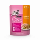 Влажный корм Purina ONE® для котят, с курицей и морковью, Пауч, 75 г