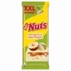 NUTS® NUTS® ФУНДУК И ФИСТАШКА. БЕЛЫЙ ШОКОЛАД С НАЧИНКОЙ, ФУНДУКОМ И ТЁРТОЙ ФИСТАШКОЙ 150 г
