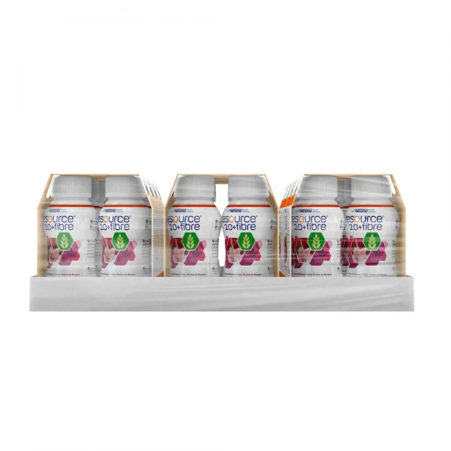 Resource® 2.0+Fibre (Ресурс 2.0+Файбер), жидкая смесь со вкусом лесных ягод, 200 мл