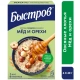 Быстров®. Без варки. Хлопья 5 злаков, не требующие варки, с медом и орехами.240г