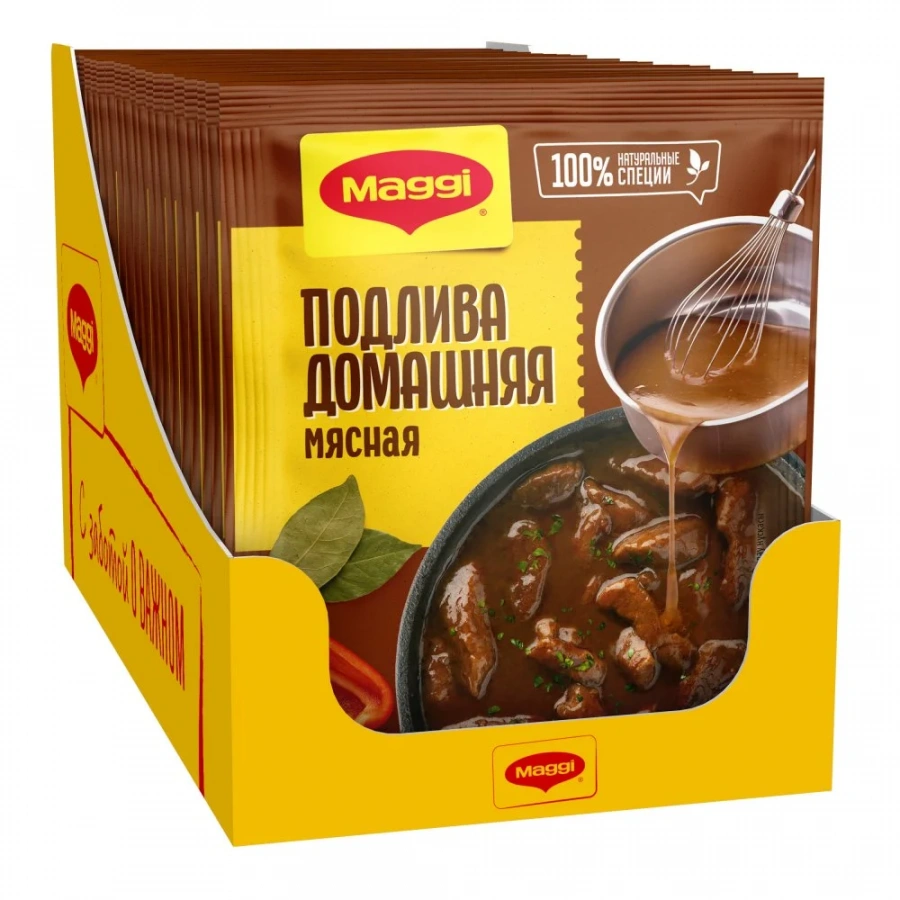 МАГГИ®. Подлива домашняя. Мясная. Соус сухой. 90 г.