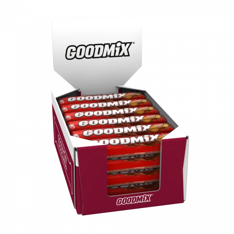 Goodmix original milk  chocolate. Молочный шоколад с хрустящей вафлей.