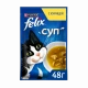 Влажный корм Felix Суп для взрослых кошек, с курицей, пауч, 48г